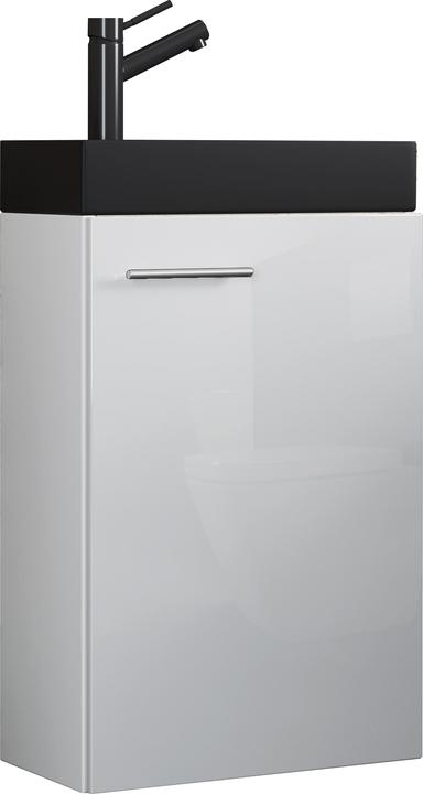 Image du produit VCM 2-pièces lavabo Slito étroit noir