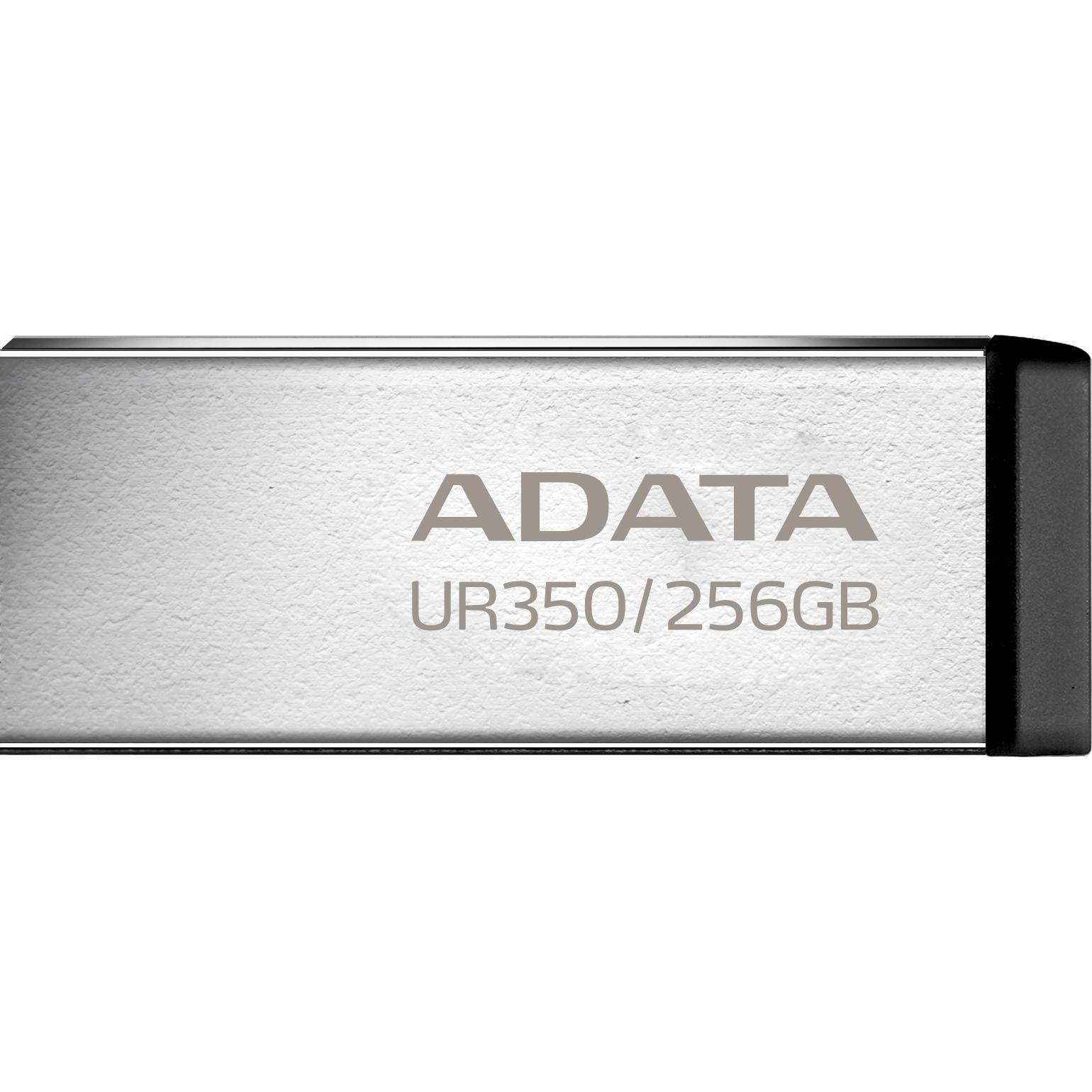 Adata MEMORY DRIVE FLASH USB3.2 256G/UR350-256G-RSR/BK (256 GB, USB-A), USB Stick, Schwarz