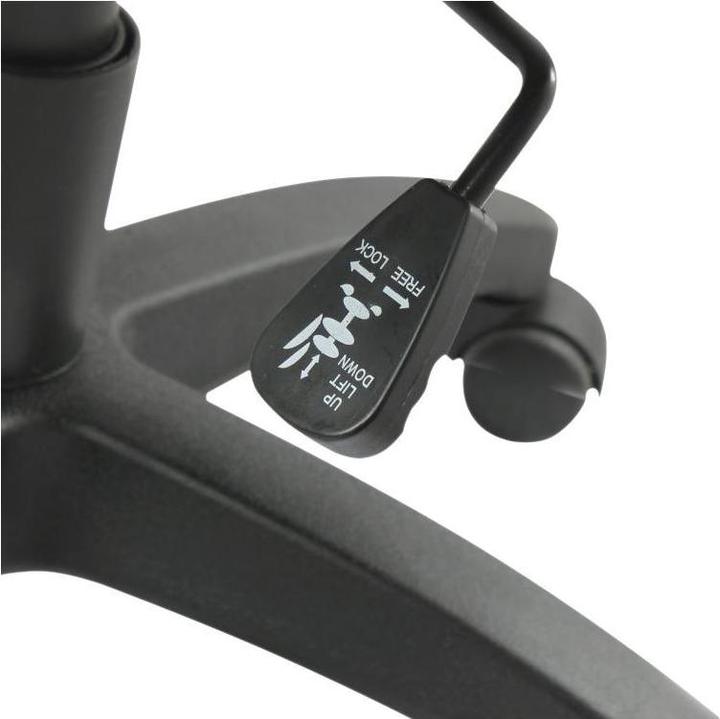 Image du produit White Shark Chaise de jeu King's Throne, noir-rouge