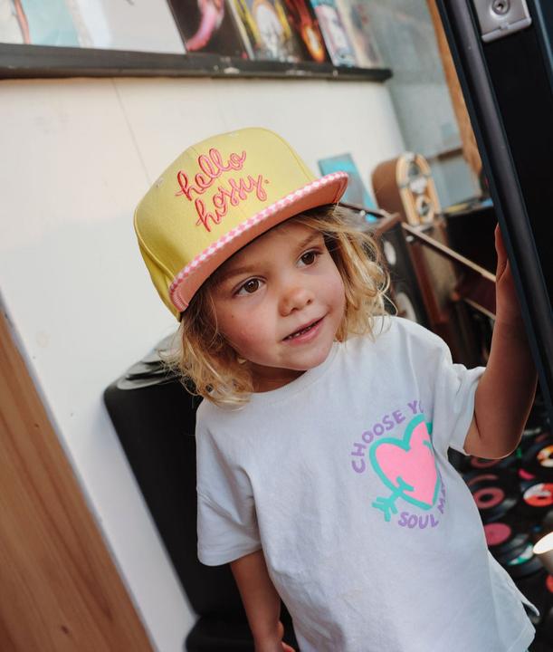 Image du produit Hello Hossy Casquette Chessy Pink - Jaune / Rose (52, 53, 54, 55, 56)
