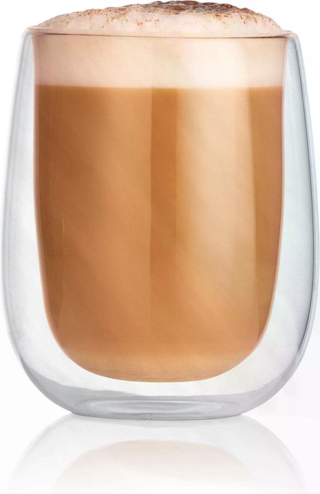 Produktbild Gourmetmaxx Thermogläser Cappucino, 2er-Set (250 ml, 2 x)