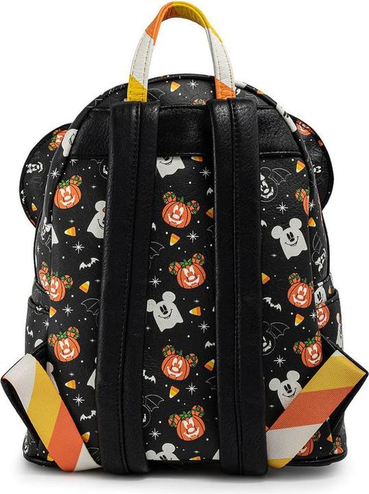 Image du produit Loungefly Disney Mickey et Minnie Spooky Sac à dos Halloween + set de bandeaux 27cm (6.50 l)