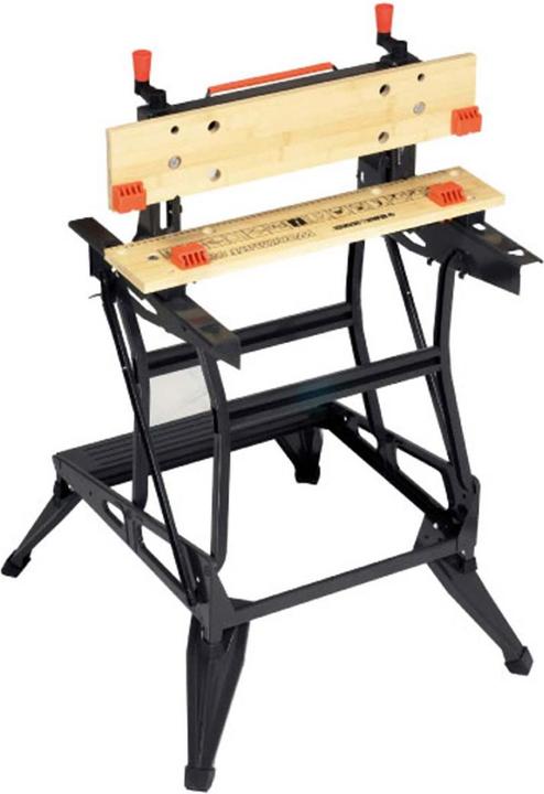 Produktbild Black & Decker Werkbank mit 2 Arbeitshöhen (47.20 cm, 61 cm)
