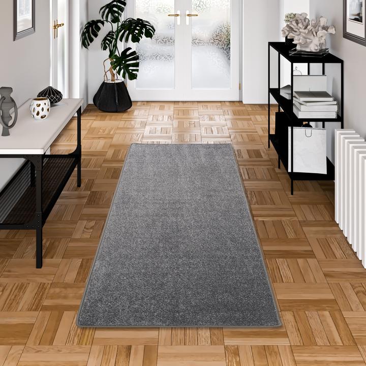 Produktbild Snapstyle Hochflor Velours Läufer Teppich Luna (100 x 100 cm)