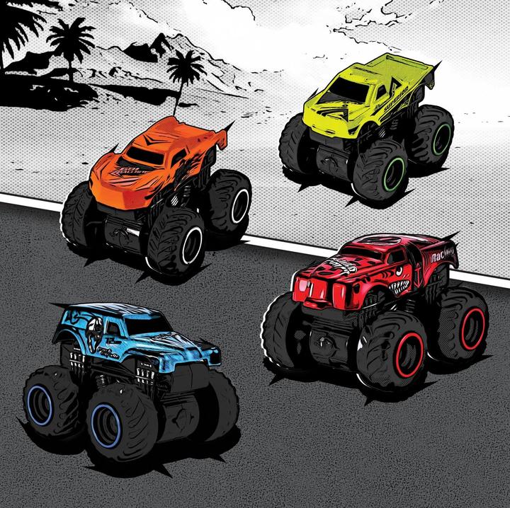 Produktbild Dickie Key Racer, 4-sort.