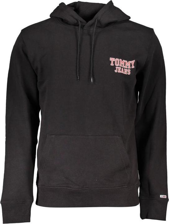 Produktbild Tommy Hilfiger Black Cotton Men's Sweatshirt (S)