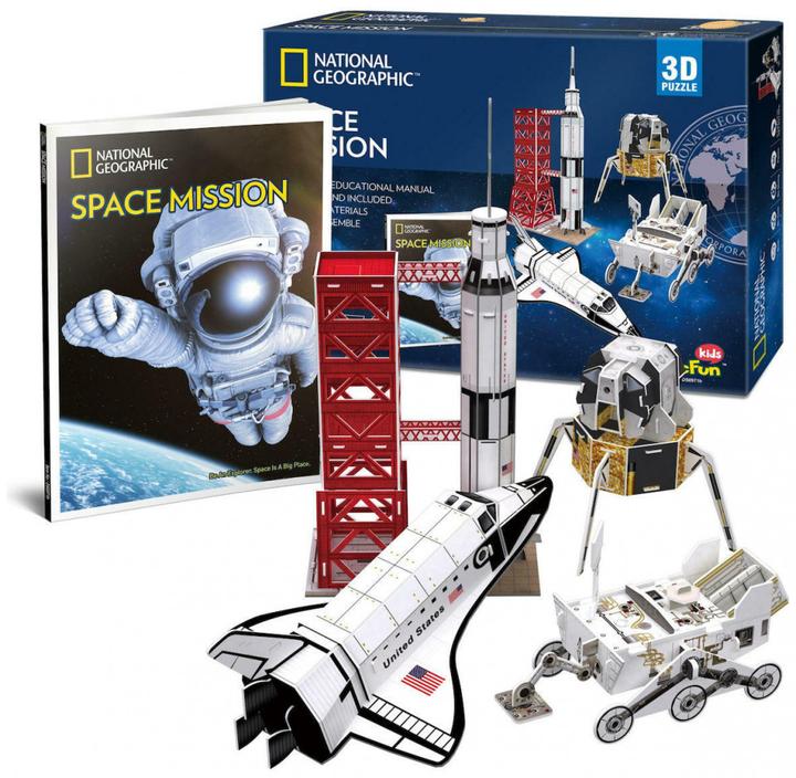 Produktbild Cubicfun 3d Puzzel NG Space Mission (80 Teile)