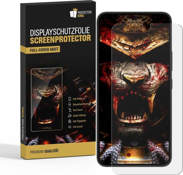 Actual product image Protectorking 3x Displayschutzfolie matt Anti-Reflex entspiegelt (3 Piece, Samsung Galaxy A53)