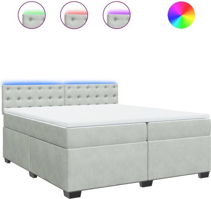Actual product image vidaXL Boxspringbett (200 x 200 cm)