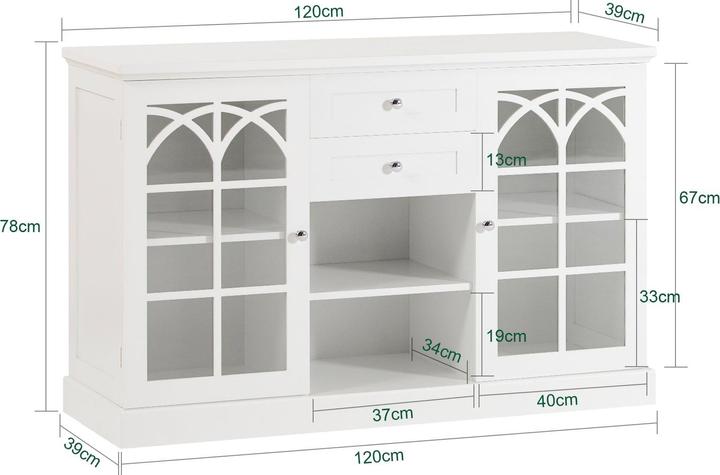 Produktbild SoBuy Küchenschrank