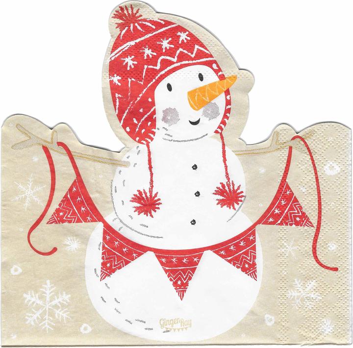 Ginger Ray Snowman (20 pcs)
