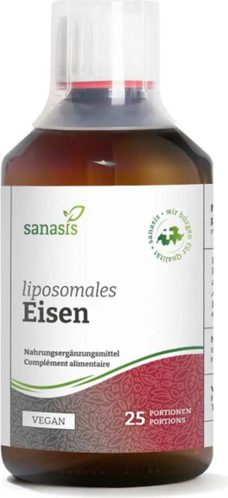 Produktbild Sanasis Eisen liposomal Fl 250 ml (1 Stück)