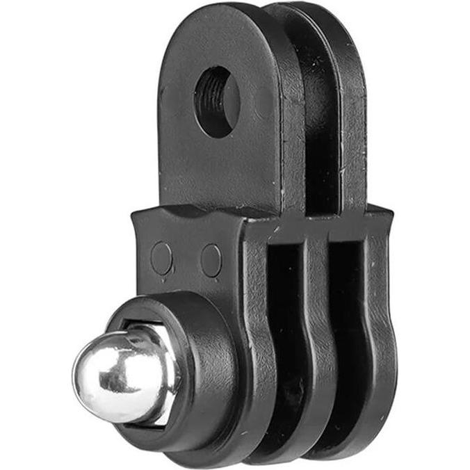 Telesin adapter for sports cameras (2-jaw to 3-jaw), Action Cam Zubehör, Schwarz