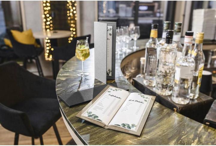 Image du produit Sigel GM100 Getränke-Mappe 1/2 DIN A4 1 St. inkl. 2 Doppel-Transparenthüllen für (1x)