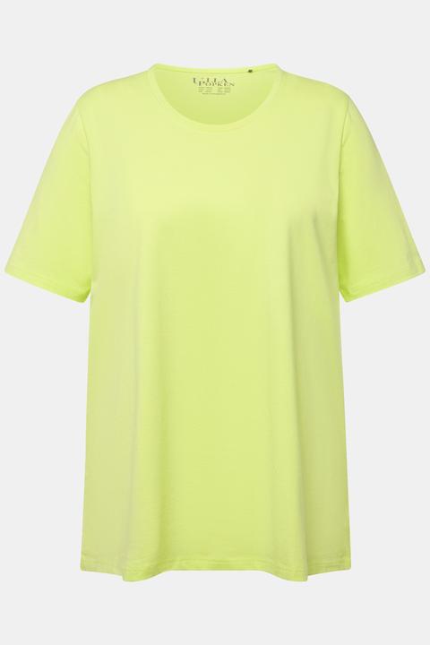 Actual product image Ulla Popken Essential Round Neck Stretch Tee (60)