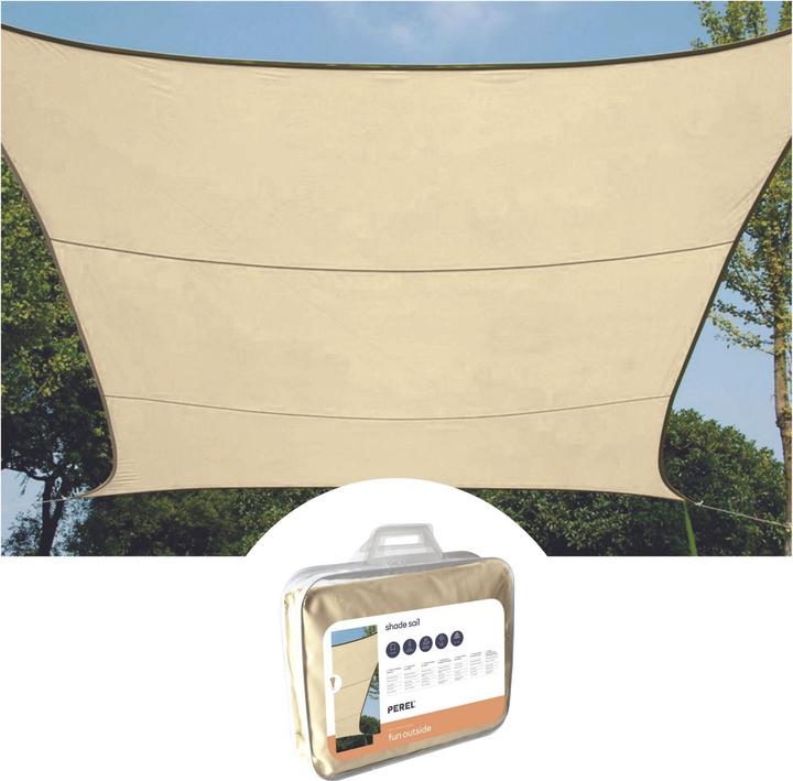 Produktbild Perel Sonnensegel wasserdurchlässig (500 x 500 cm)