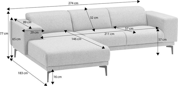 Image du produit pfister Huber (Canapé d'angle)