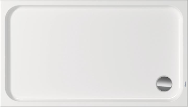 Produktbild Duravit Rechteck-Duschwanne D-CODE weiss 1400x800x85mm