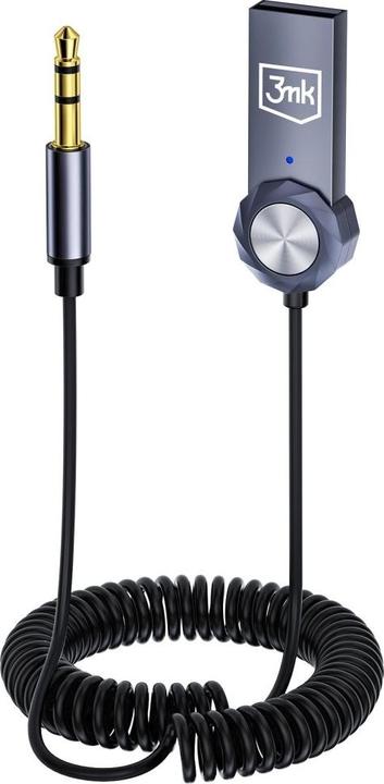 Image du produit 3MK Bezprzewodowy adapter audio Audio Bluetooth Adapter Jack 3.5mm 2w1 (Transmetteur)