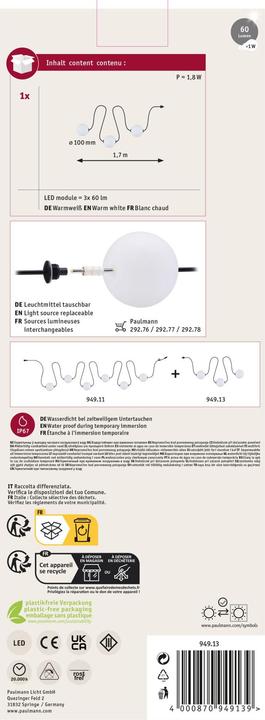 Produktbild Paulmann Solar Lichterkette Taina (0.10 m)