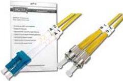 Image du produit Digitus Câble patch fibre optique LC vers ST OS2 monomode 09/125 duplex longueur 3m (3 m)