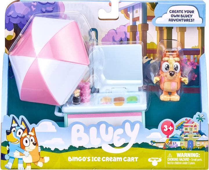 Actual product image Moose Bluey - Ice cream Cart Set (90122)