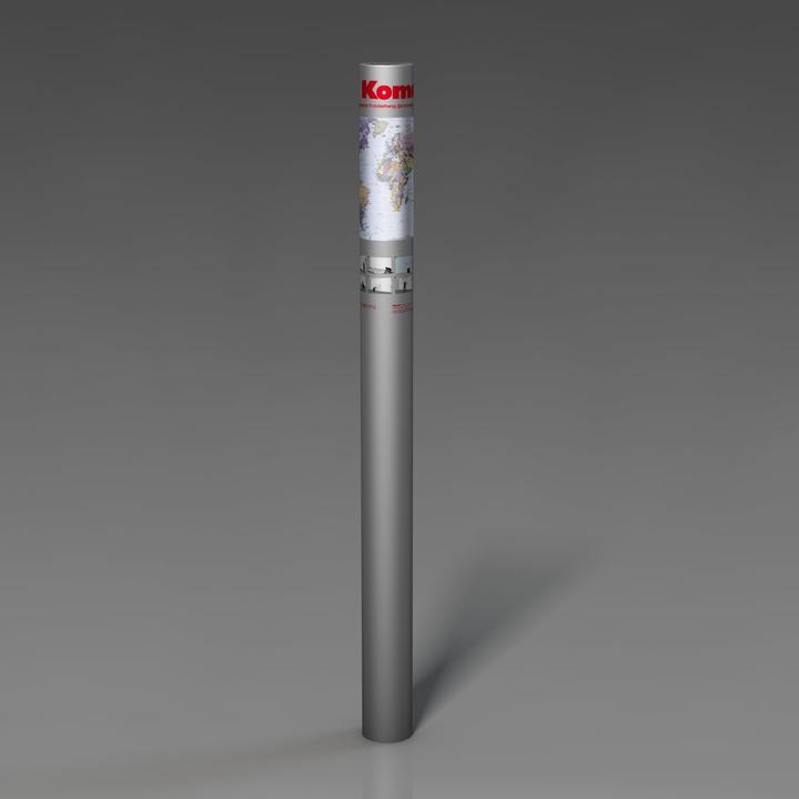 Produktbild Komar World Map (254 x 184 cm)