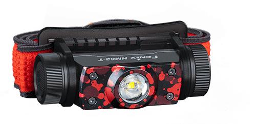 Actual product image Fenix HM62-T, LED headlamp, 1200 lumens, Magma (1200 lm)