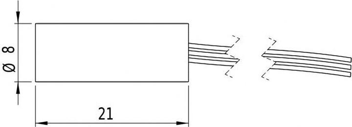 Productafbeelding Picotronic PICO 70109979 - Puntlasermodule rood 650 nm 5 VDC 8x21 mm klasse