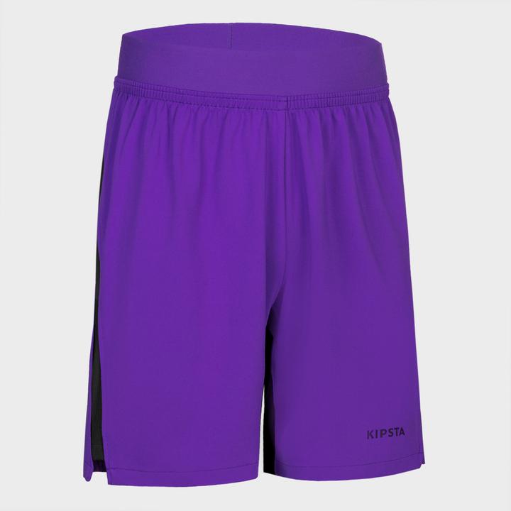Actual product image Kipsta Women's/men's football goalkeeper shorts - F900 purple (XL)