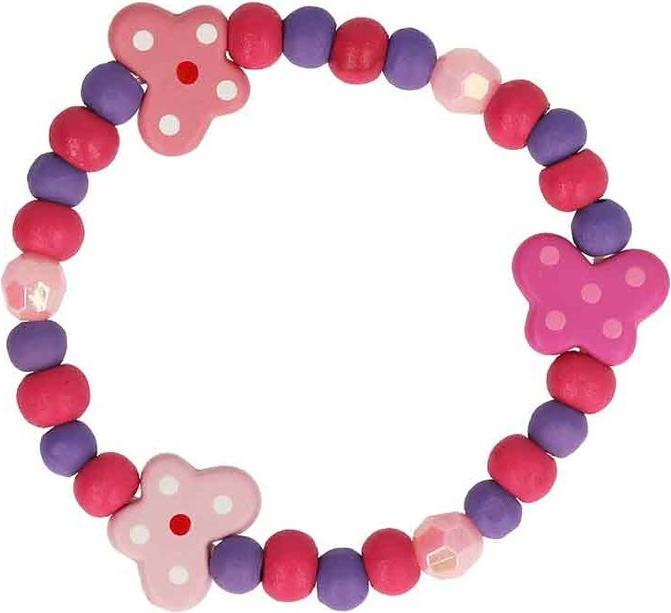 Immagine prodotto BB Klostermannn Armband Holz mit Schmetterling (Legno)