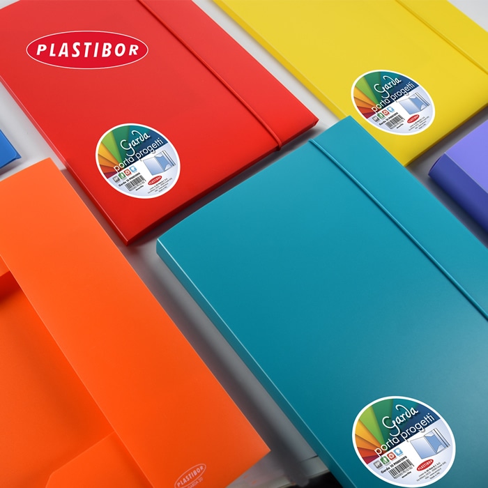 Produktbild Sei Rota Plastibor 3 Flap Folder Garda 20 Hellblau (A4, 12 x)