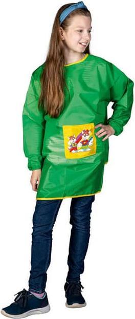Besttoy Colouring and craft smock - for children - green - various sizes 6 to 8 years