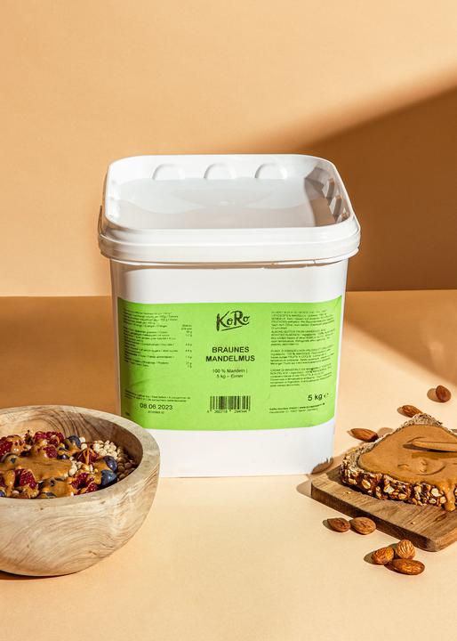 Immagine prodotto KoRo Burro di mandorle ottenuto da granella di mandorle non pelate e tostate (5000 g)