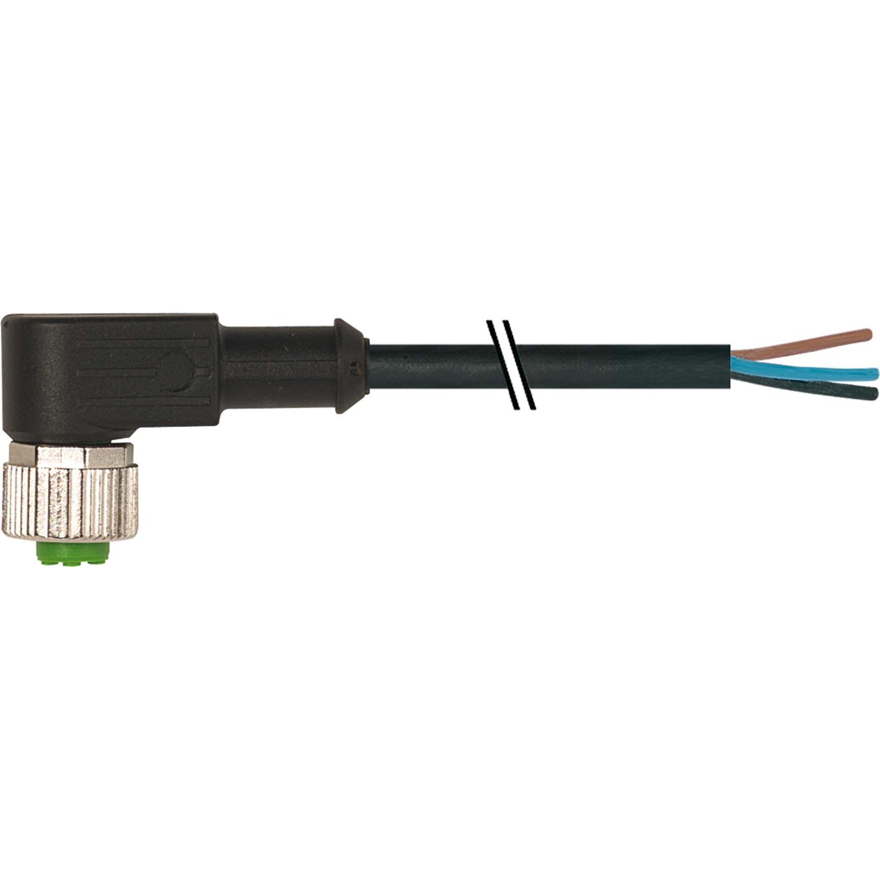 Murr Elektronik Sensor /Aktor Steckverbinder, unkonfektioniert 5.00 m 1 St., Elektronikkabel + Stecker, Schwarz