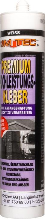 Produktbild KimTec Flex Hochleistungskleber PREMIUM weiss 465g (500 g, 290 ml)