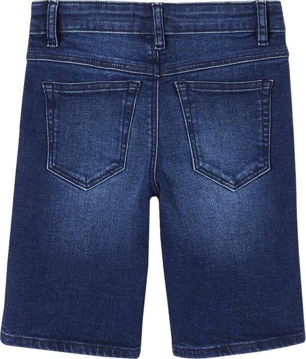 Image du produit Vertbaudet Jungen Jeansshorts BASIC OEKO-TEX®, Bundweite verstellbar (98)