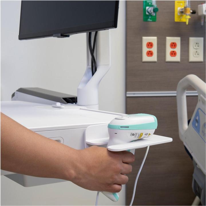 Actual product image Ergotron CareFit Combo Scanner Bracket white