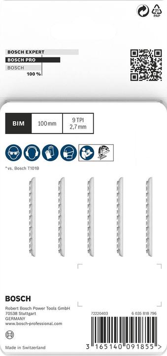 Productafbeelding Bosch Professional Zubehör PRO Hardwood clean T101BF