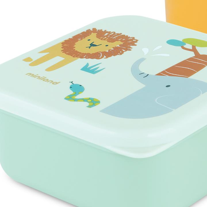 Actual product image Miniland Snackbox-3 Jungle