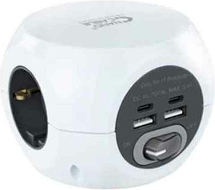 Actual product image Nanocable 10.37.0001 Charger for mobile devices White Indoor (2 ports)