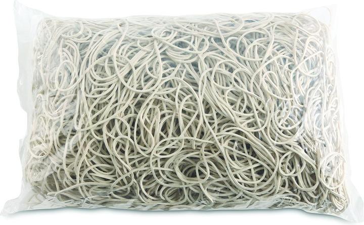 Produktbild Office Products Schutzvorrichtungen, Mittel 80 mm, 1,5 x 1,5 mm, 60 % Gummi, 1000 g, Hitze, Weiss