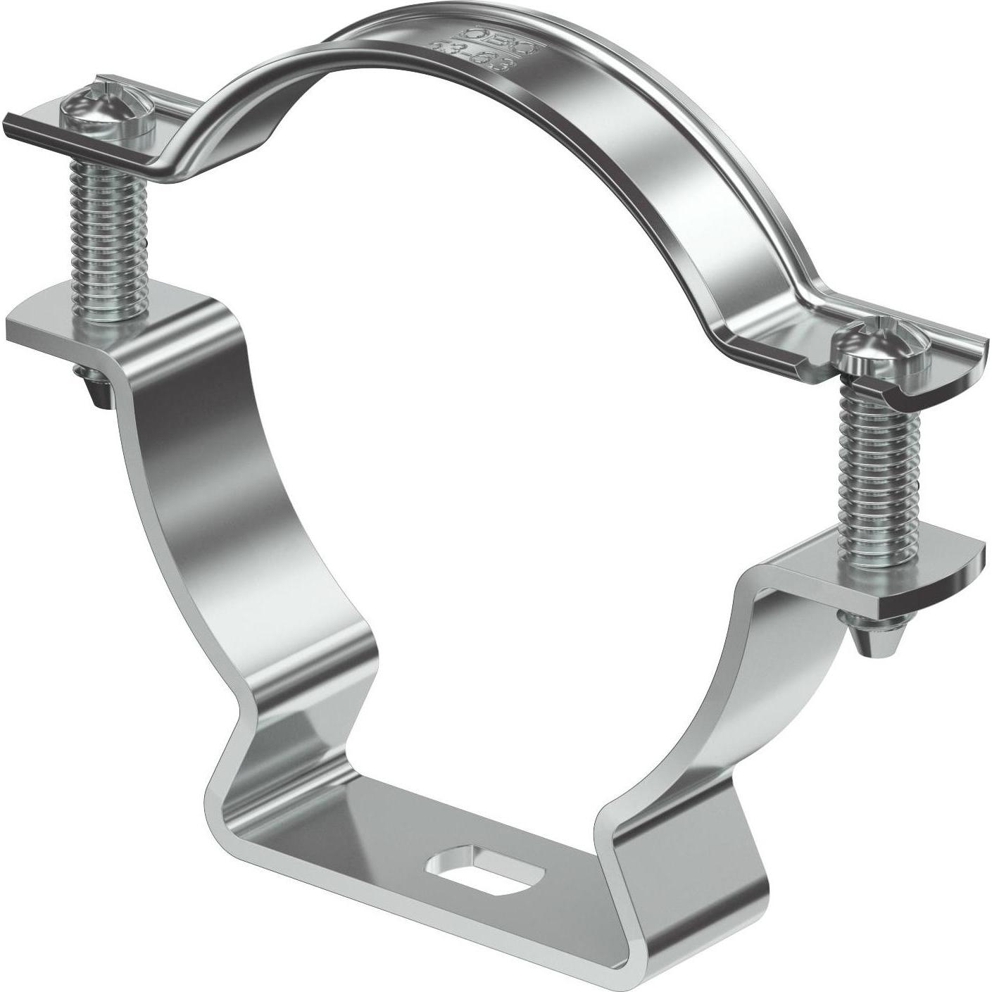 OBO Bettermann, Kabelhalter, ASL 733 63 ALU Abstandschelle m.Langloch 53-63mm Alu 1362838