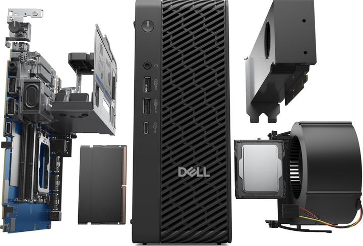 Produktbild Dell Pro Max Micro FCM2250 (Intel Core Ultra 7 265, 16 GB, 1000 GB, RTX A1000)