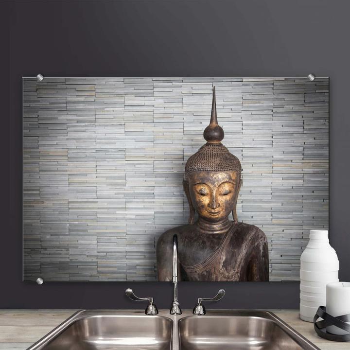 Actual product image Trenddeko Thailand Buddha (120 x 75 cm)