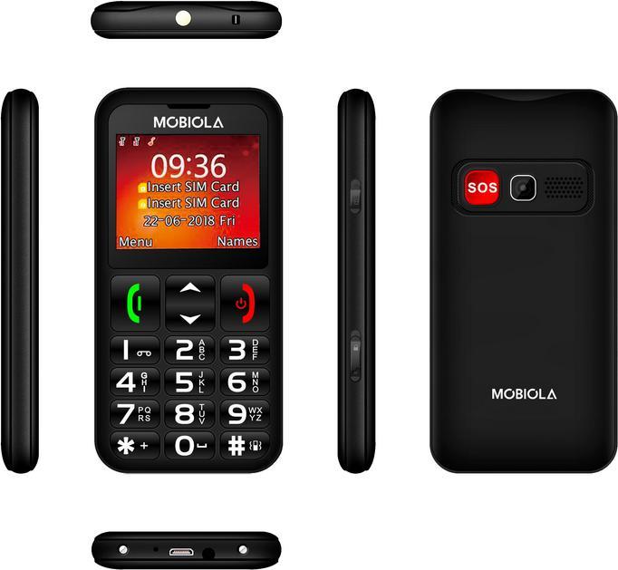 Actual product image Mobiola Mobile Phone MB700 Dual SIM Black (2.20", 0.30 Mpx)