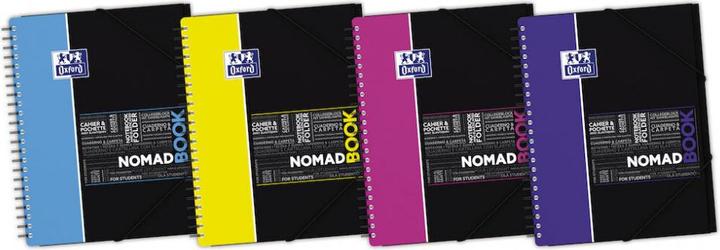 Actual product image Oxford College notebook folder Nomadbook (A4+, Lined, Hardcover)