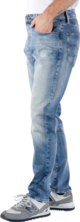 Produktbild G-Star 3301 Straight Tapered Jeans Elto Stretch indigo aged (W29/L32, W31/L32, W30/L32, W34/L34, W36/L32, W34/L32, W33/L32, W36/L34, W32/L34, W33/L34, W32/L32)