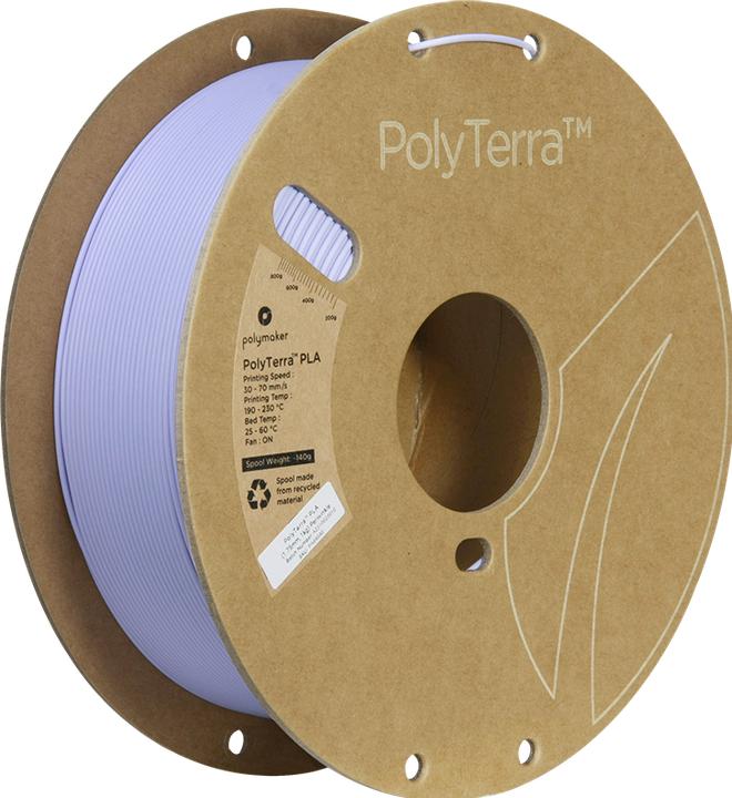 Image du produit Polymaker PolyTerra PLA (PLA, 1000 g, Violet)