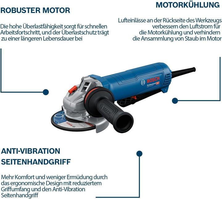 Actual product image Bosch Professional GWS 12-125 P (125 mm)